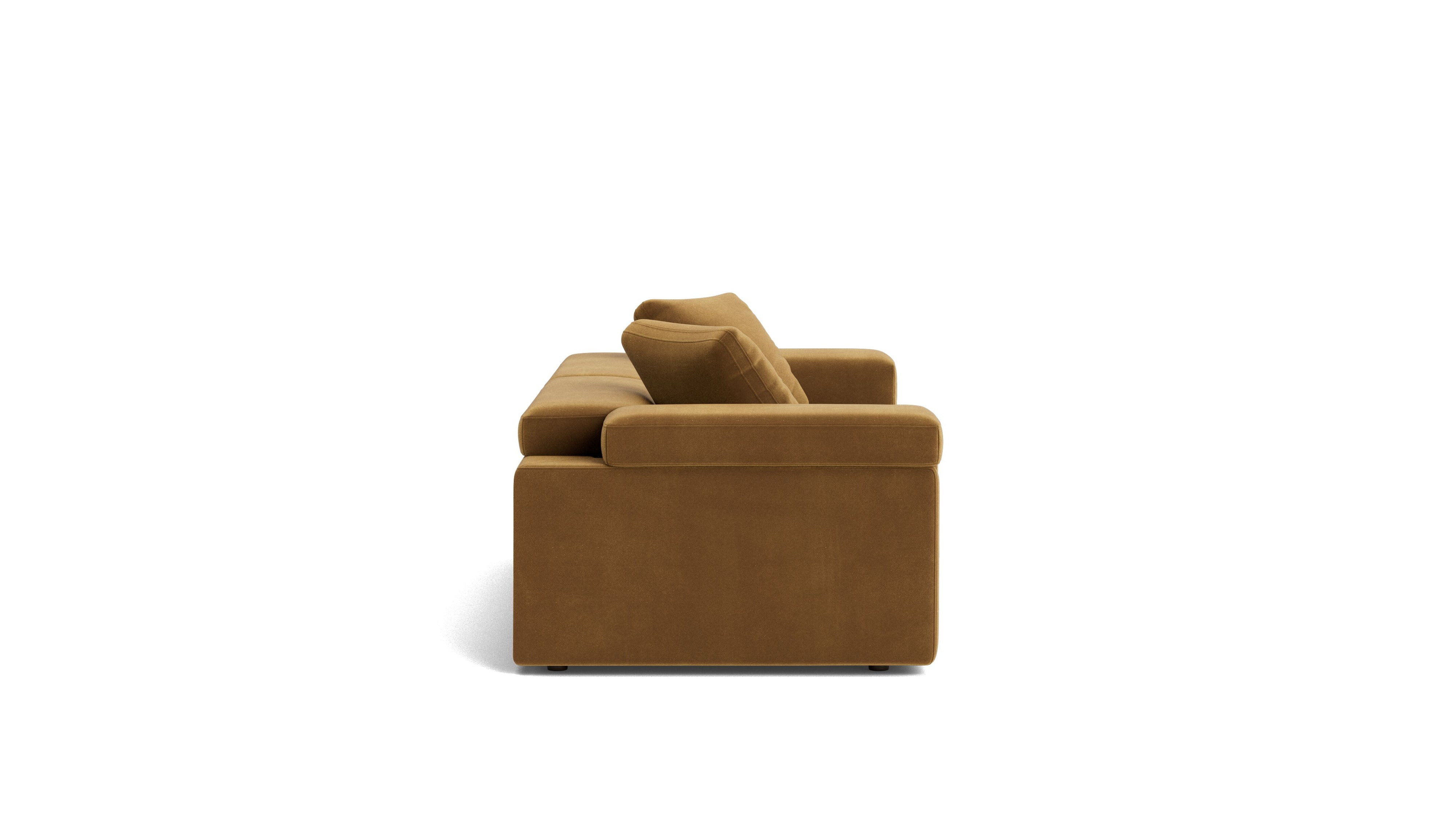 Saddle 2-Piece Modular Sofa, Gold