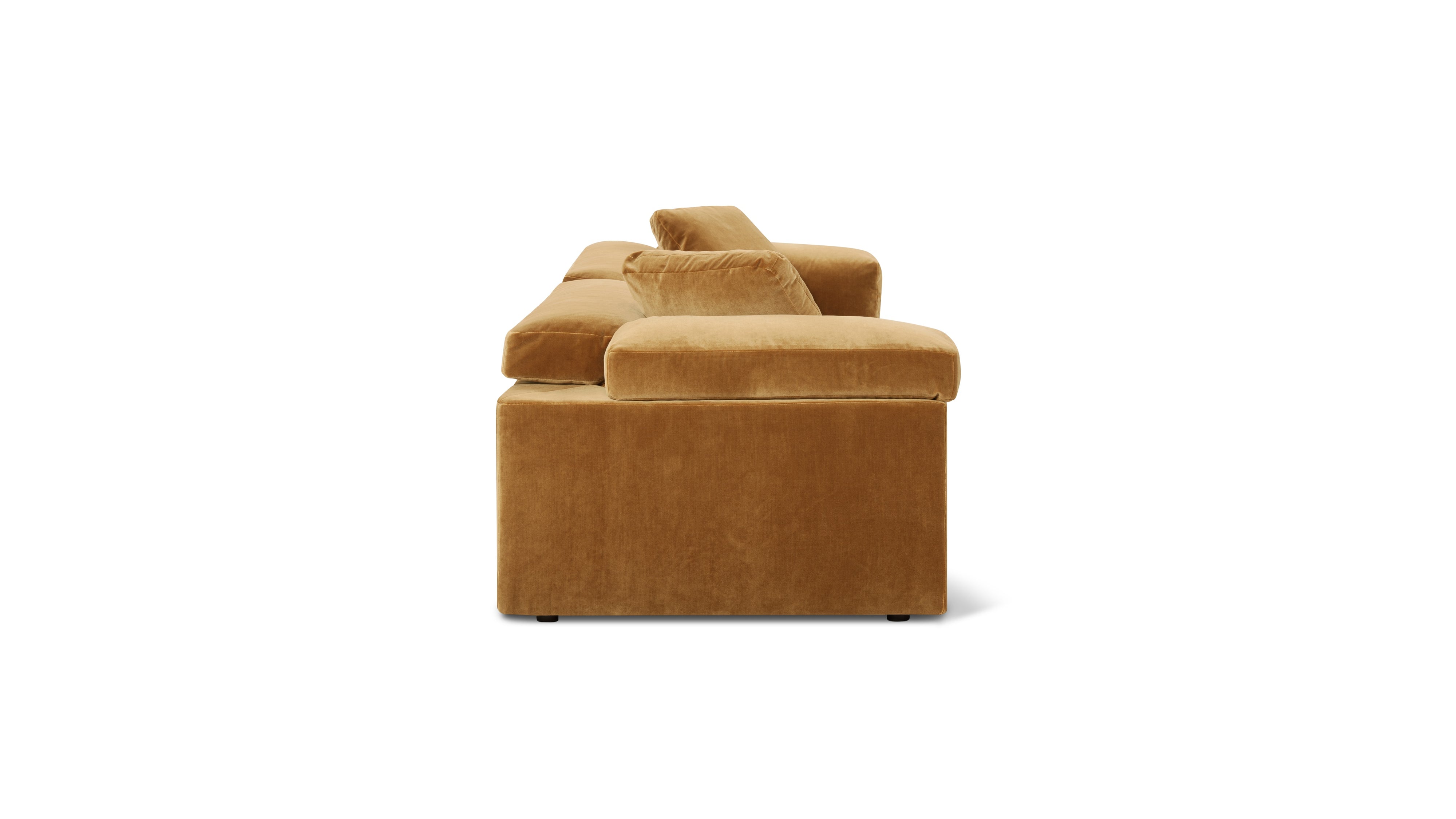 Saddle 2-Piece Modular Sofa, Gold