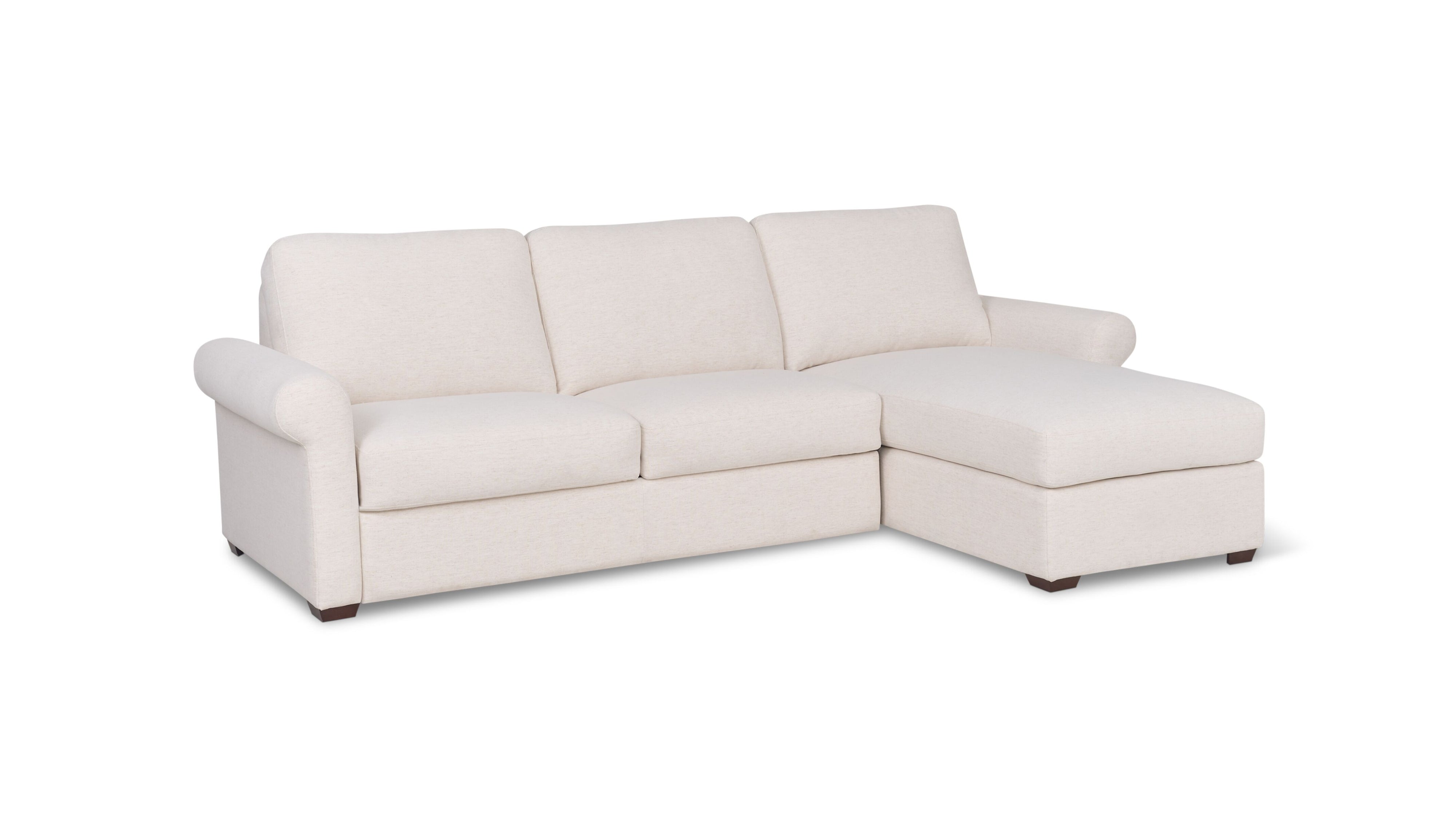 Reve Sofa Bed Sectional (Left or Right), Full, Nomad Snow