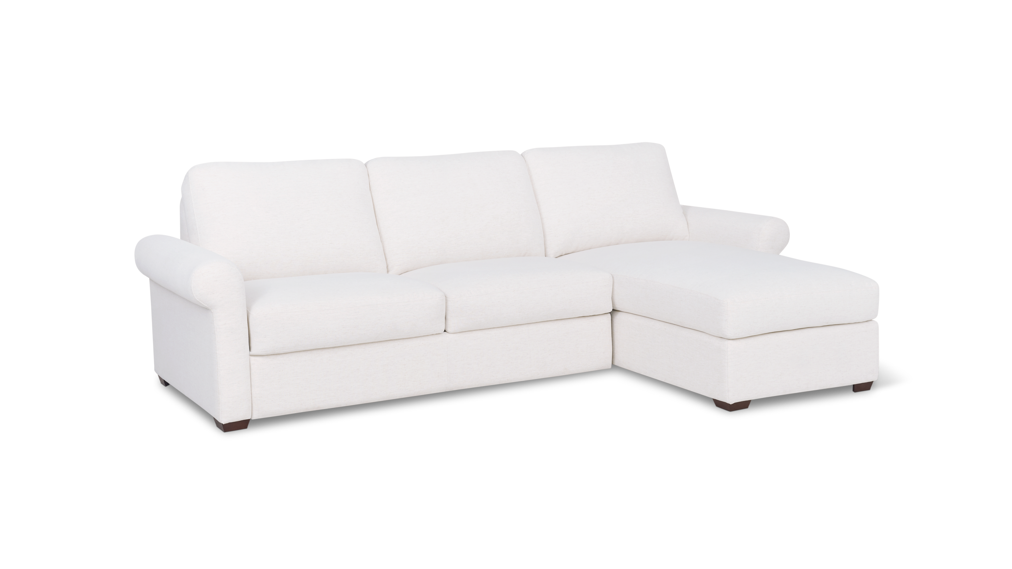 Reve Sofa Bed Sectional (Left or Right), Full, Nomad Snow