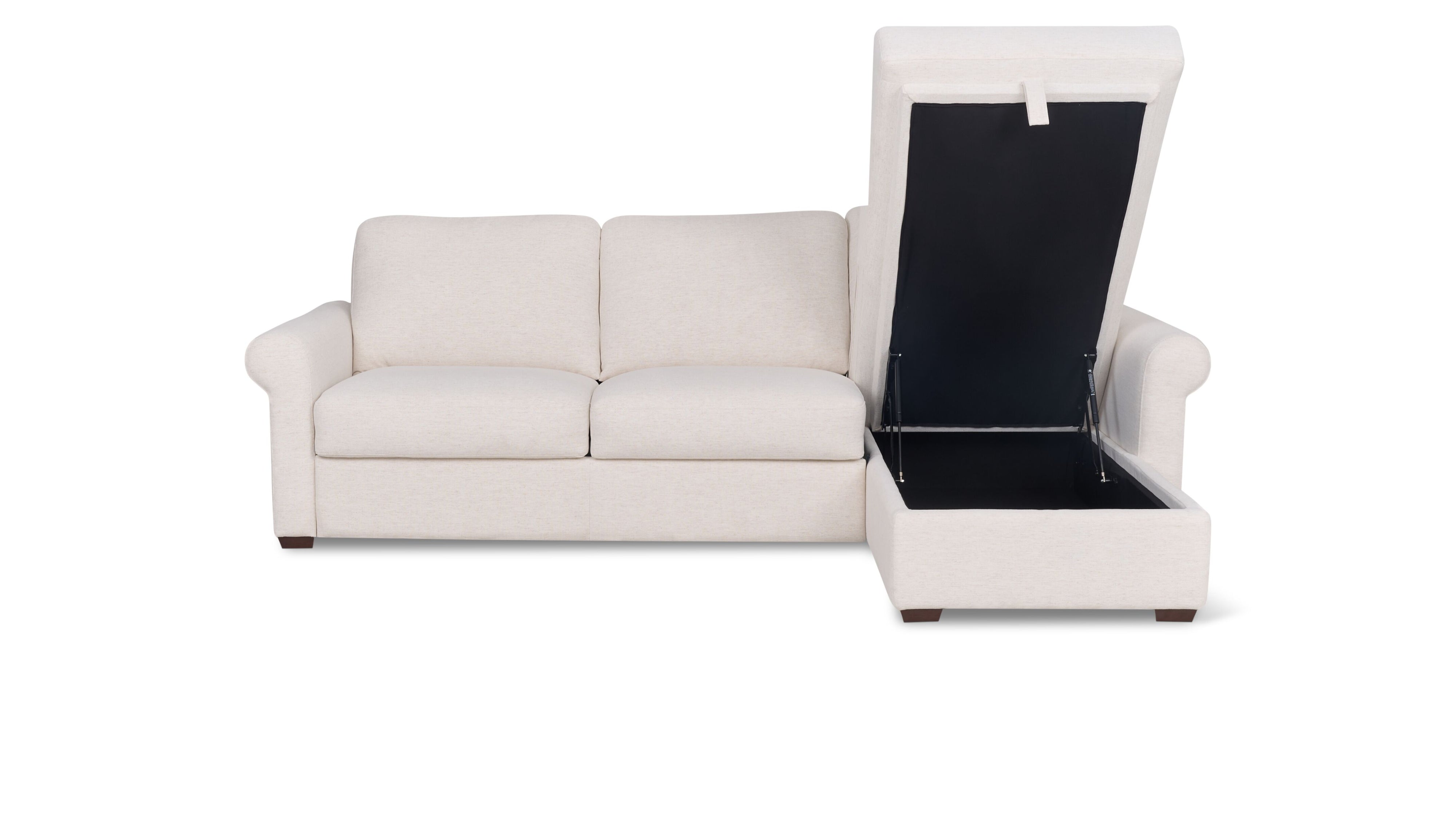 Reve Sofa Bed Sectional (Left or Right), Full, Nomad Snow