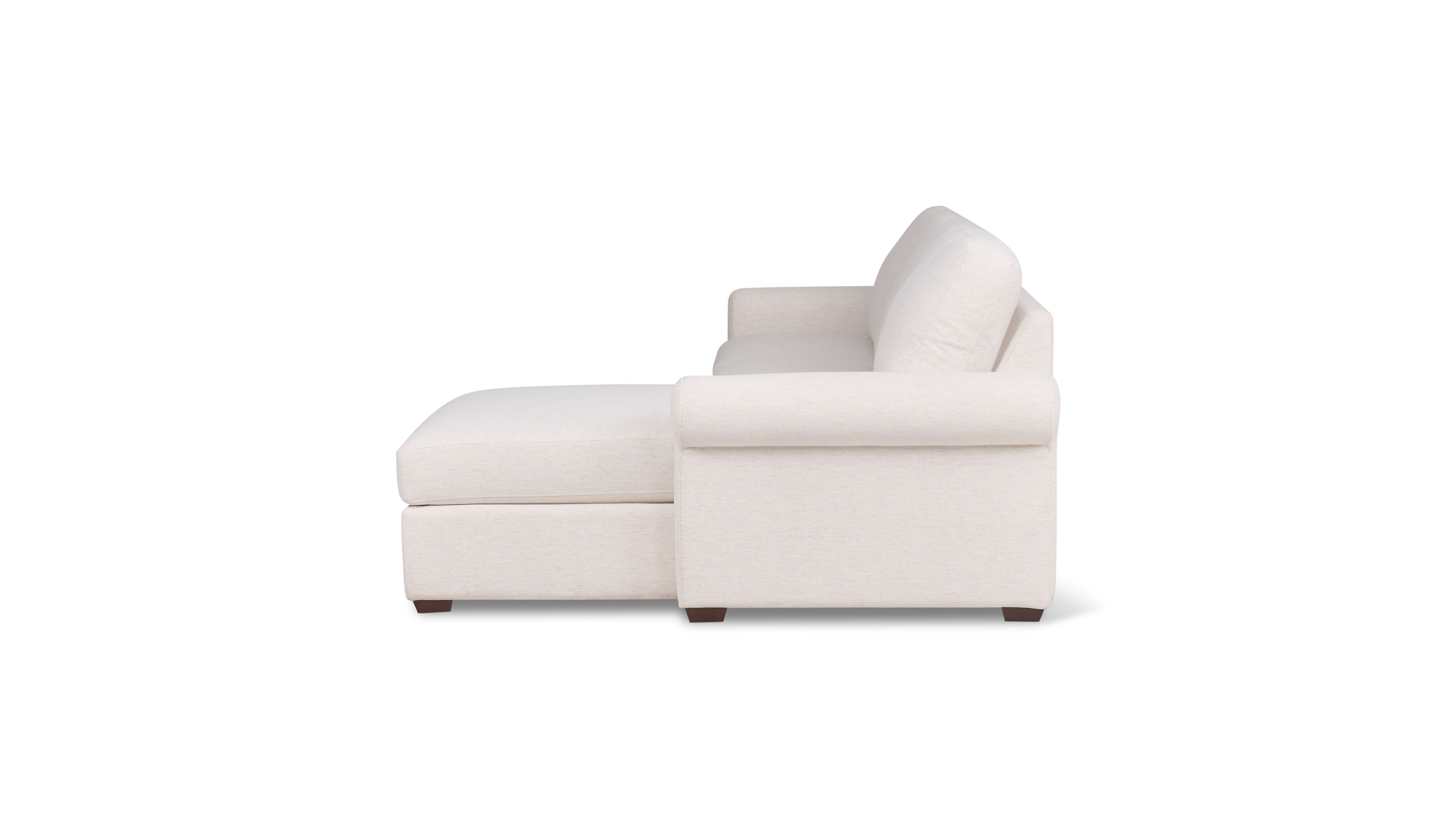 Reve Sofa Bed Sectional (Left or Right), Full, Nomad Snow