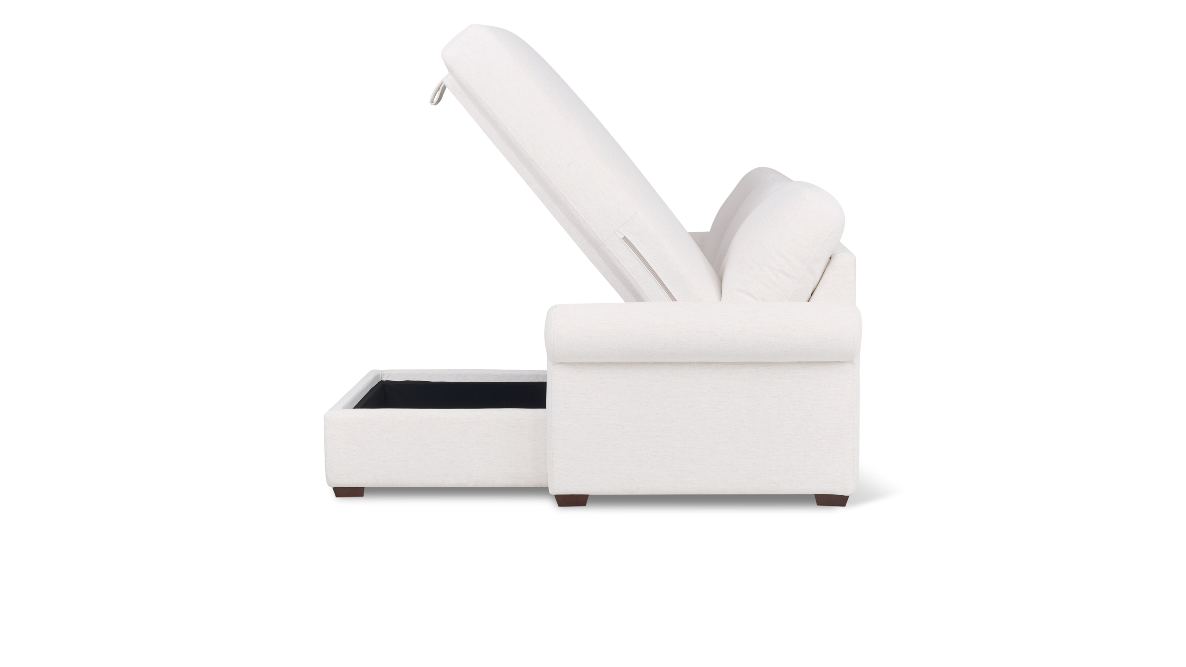 Reve Sofa Bed Sectional (Left or Right), Full, Nomad Snow