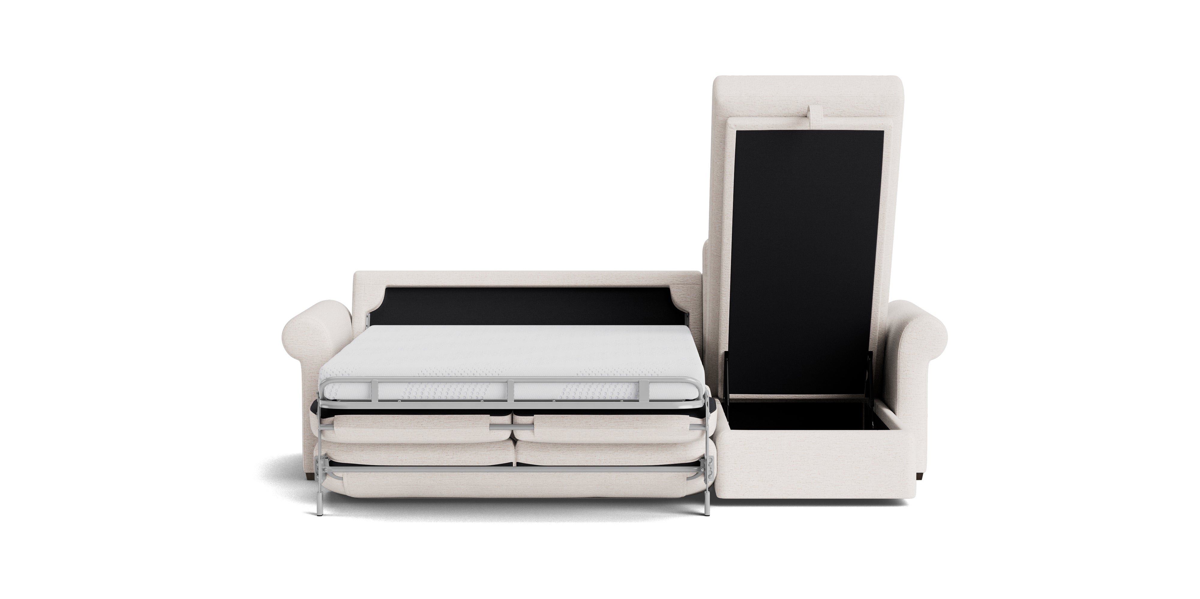 Reve Sofa Bed Sectional (Left or Right), Full, Nomad Snow