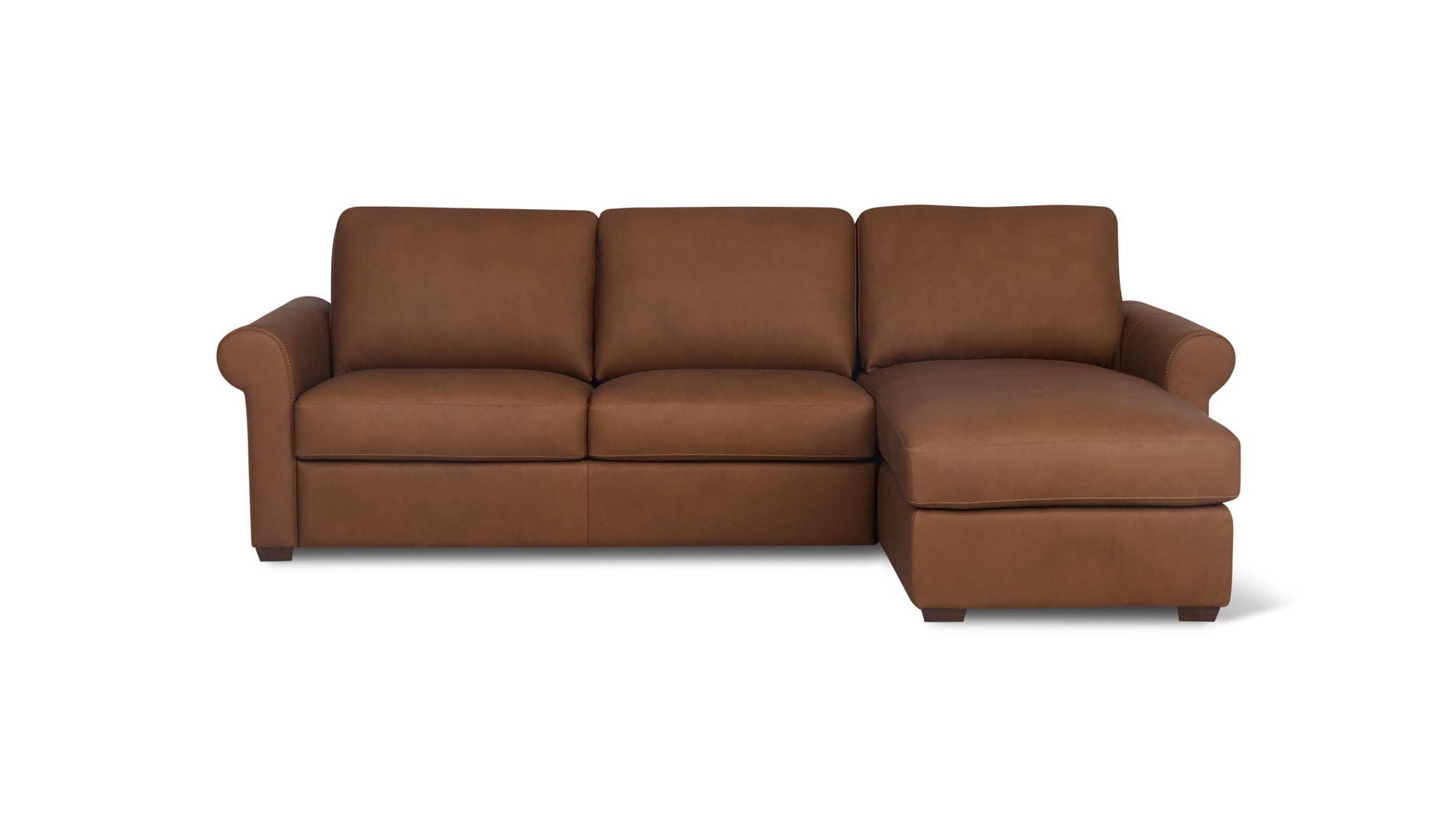 Reve Sofa Bed Sectional (Left or Right), Full, Bourbon_image
