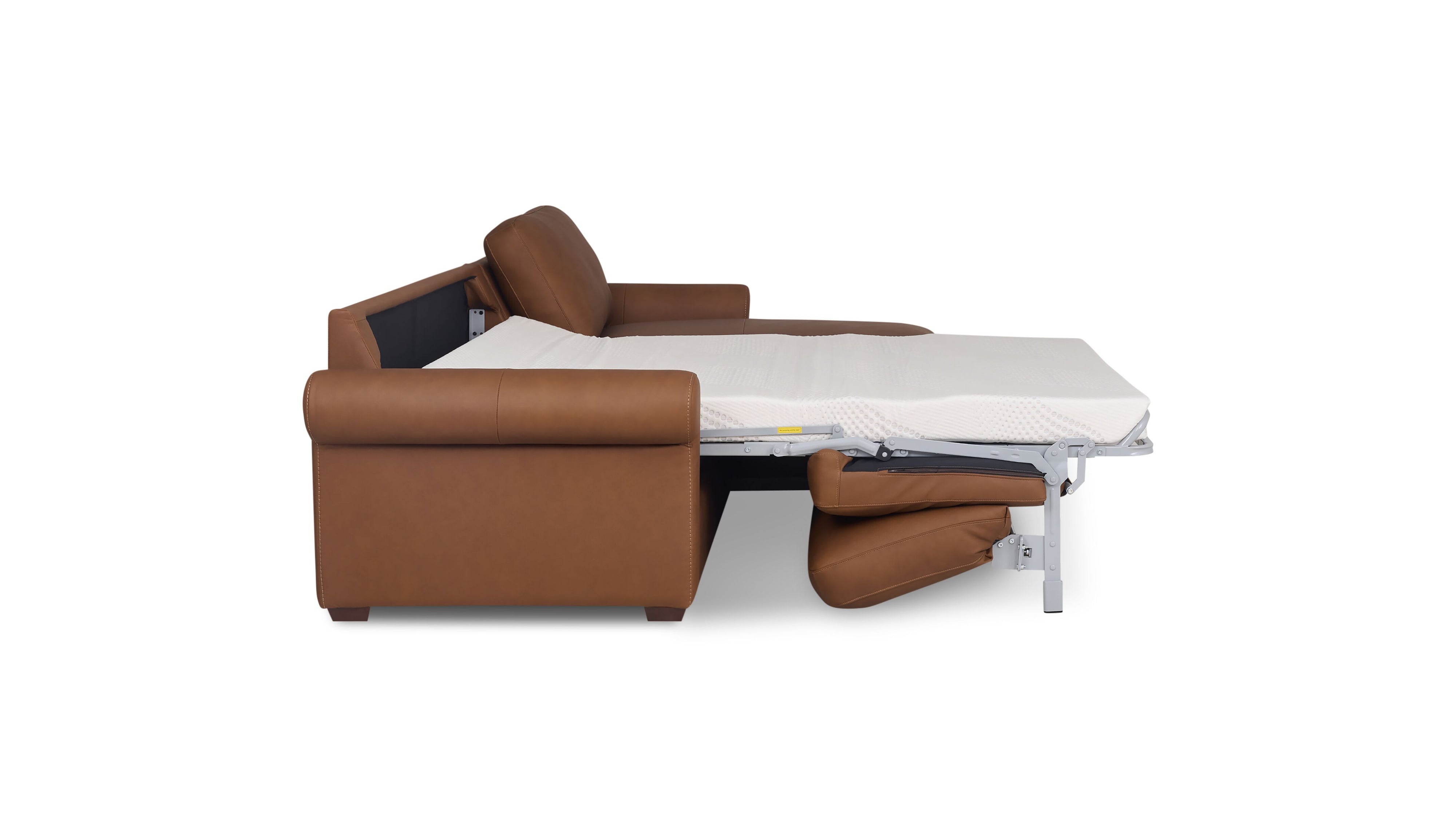 Reve Sofa Bed Sectional (Left or Right), Full, Bourbon