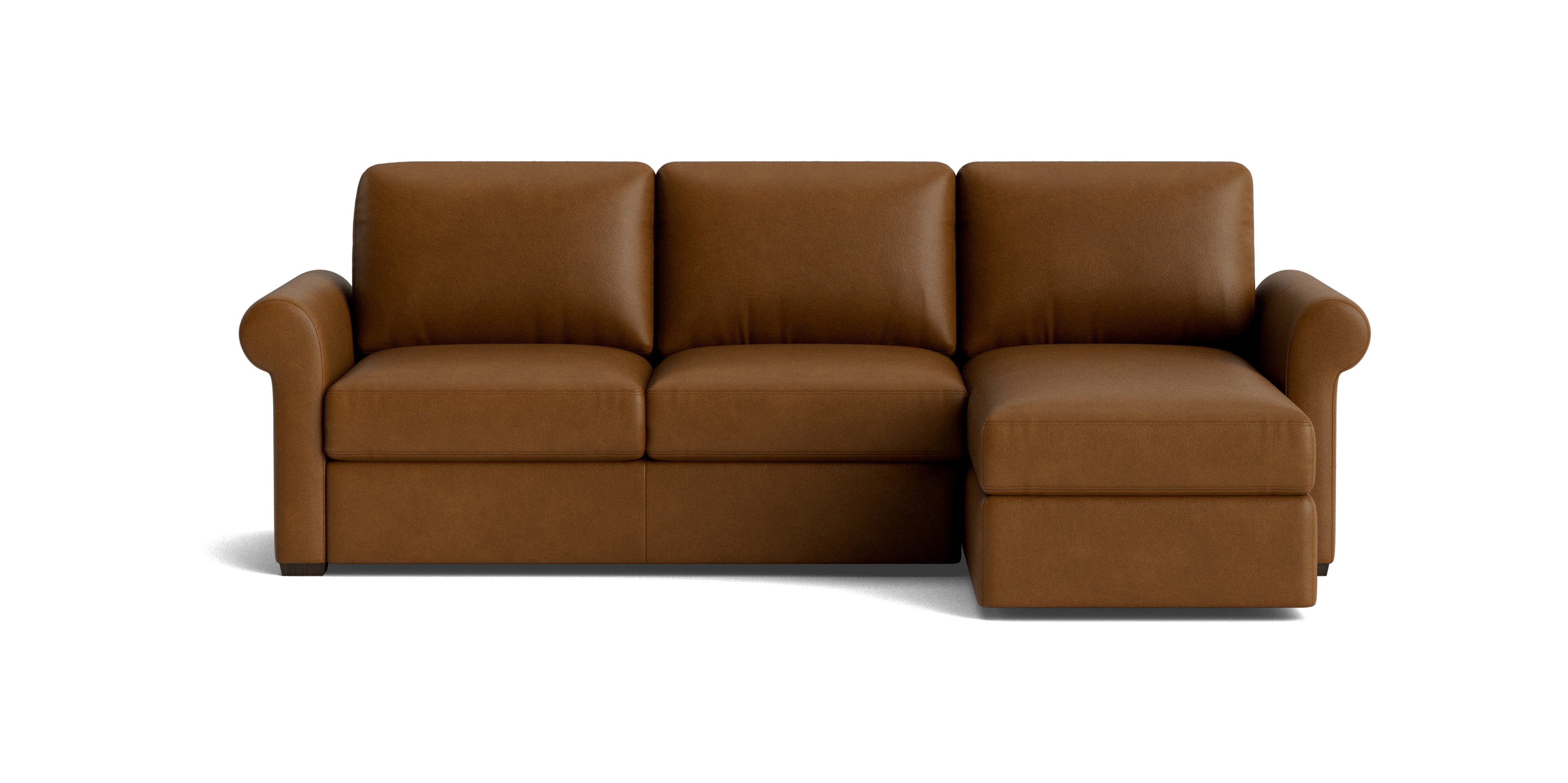 Reve Sofa Bed Sectional (Left or Right), Full, Bourbon