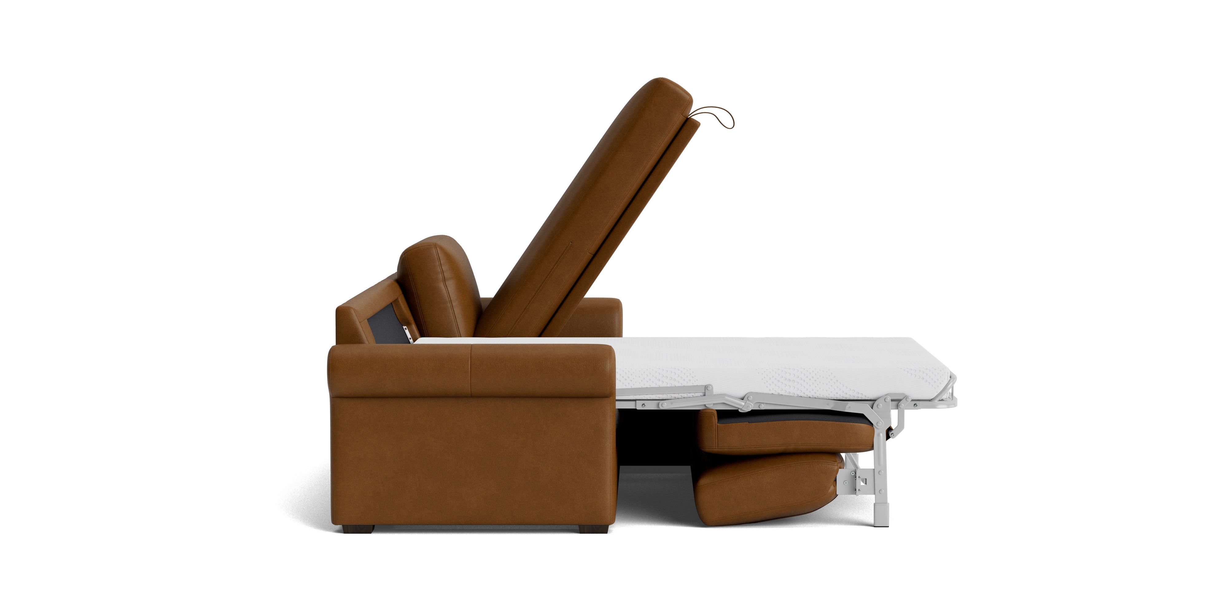Reve Sofa Bed Sectional (Left or Right), Full, Bourbon