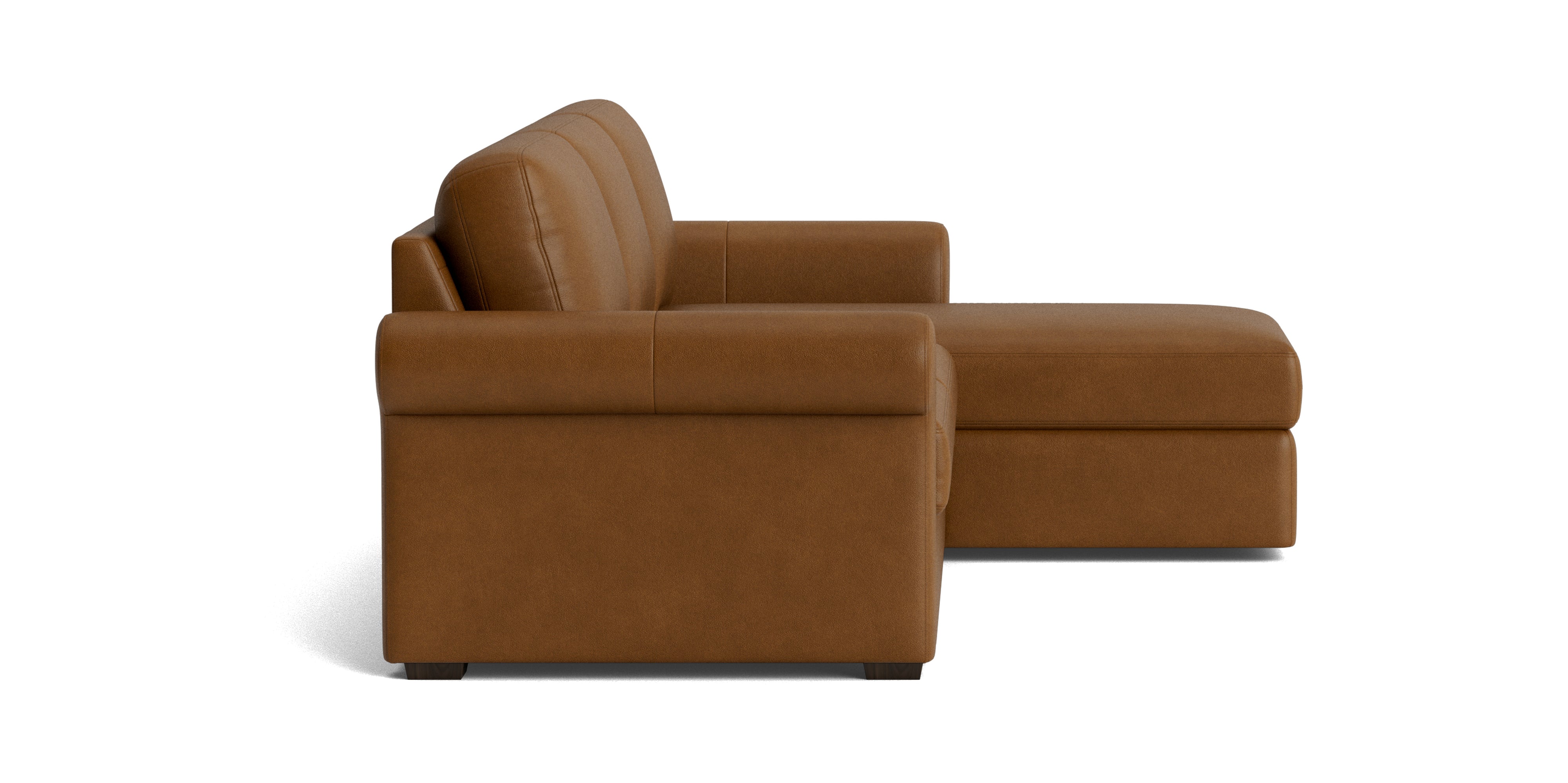 Reve Sofa Bed Sectional (Left or Right), Full, Bourbon