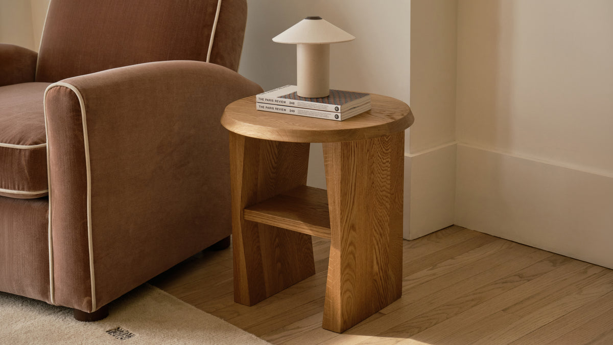 Hetta Side Table, Natural Oak