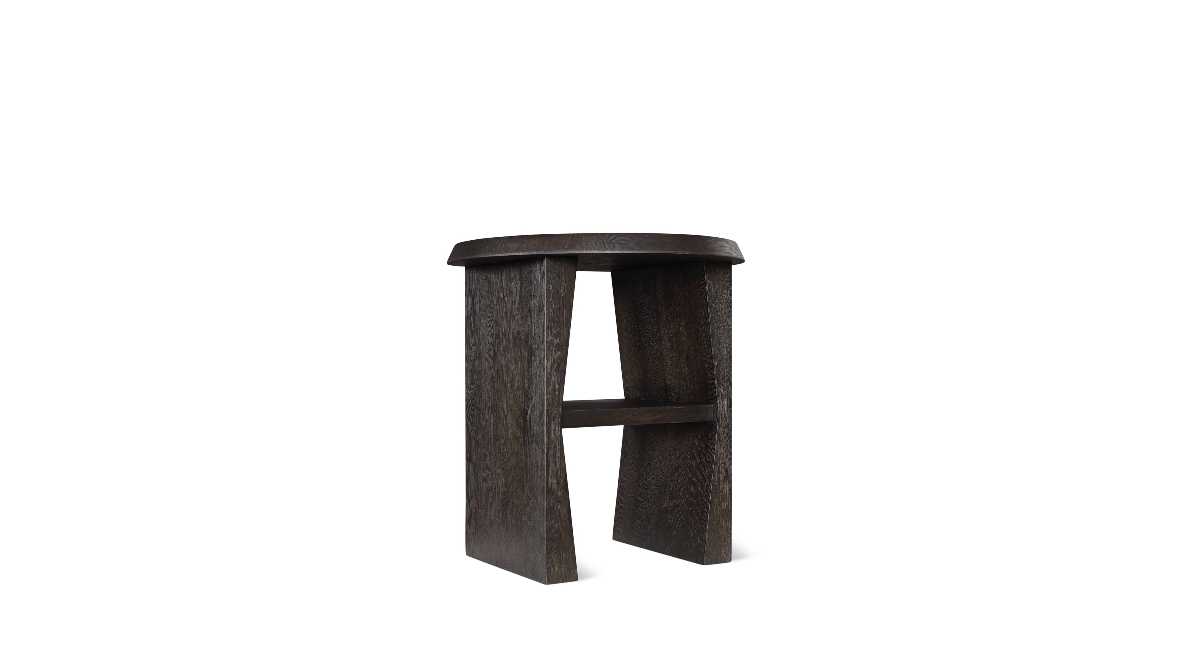 Hetta Side Table, Dark Brown Oak