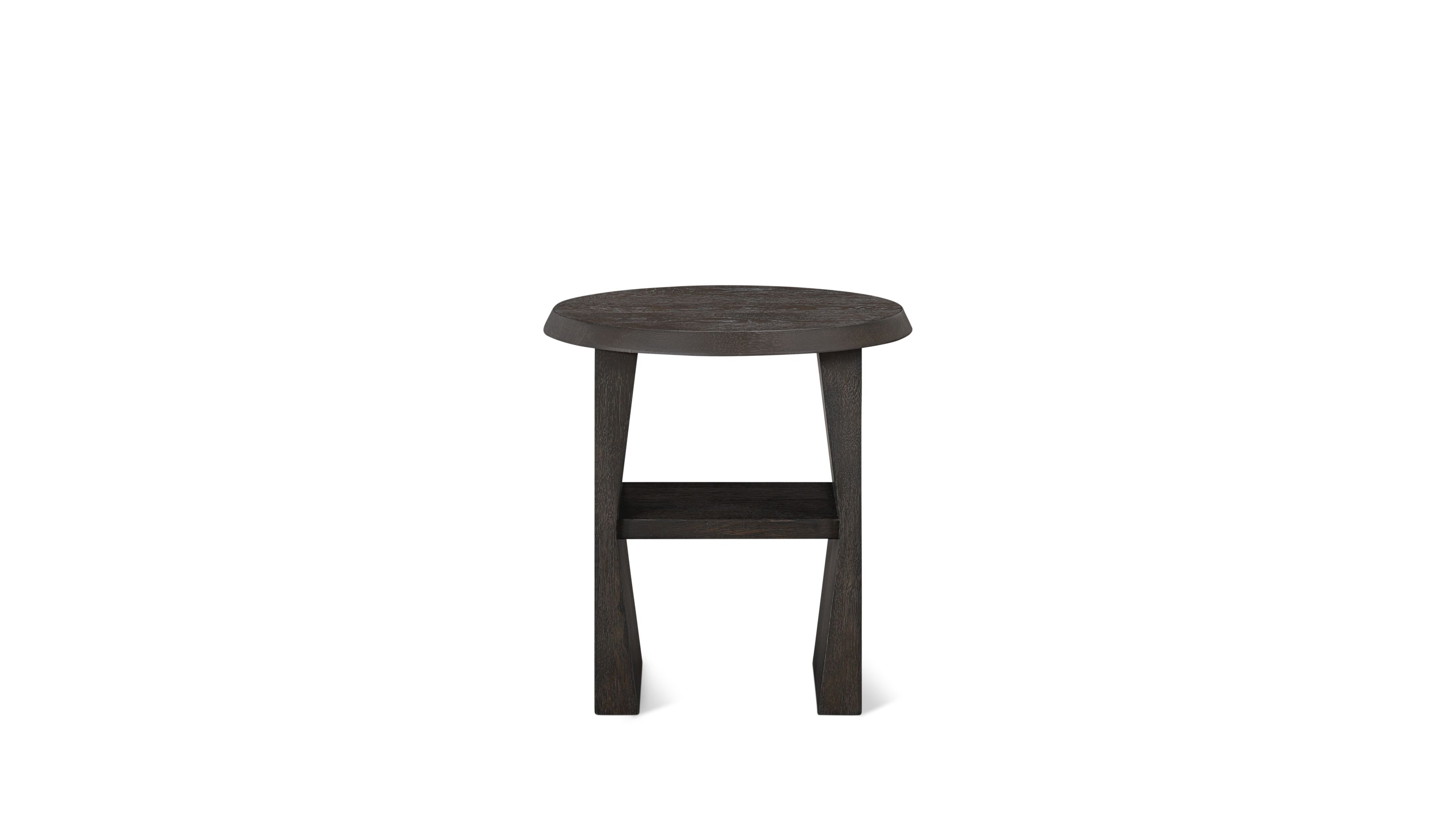 Hetta Side Table, Dark Brown Oak