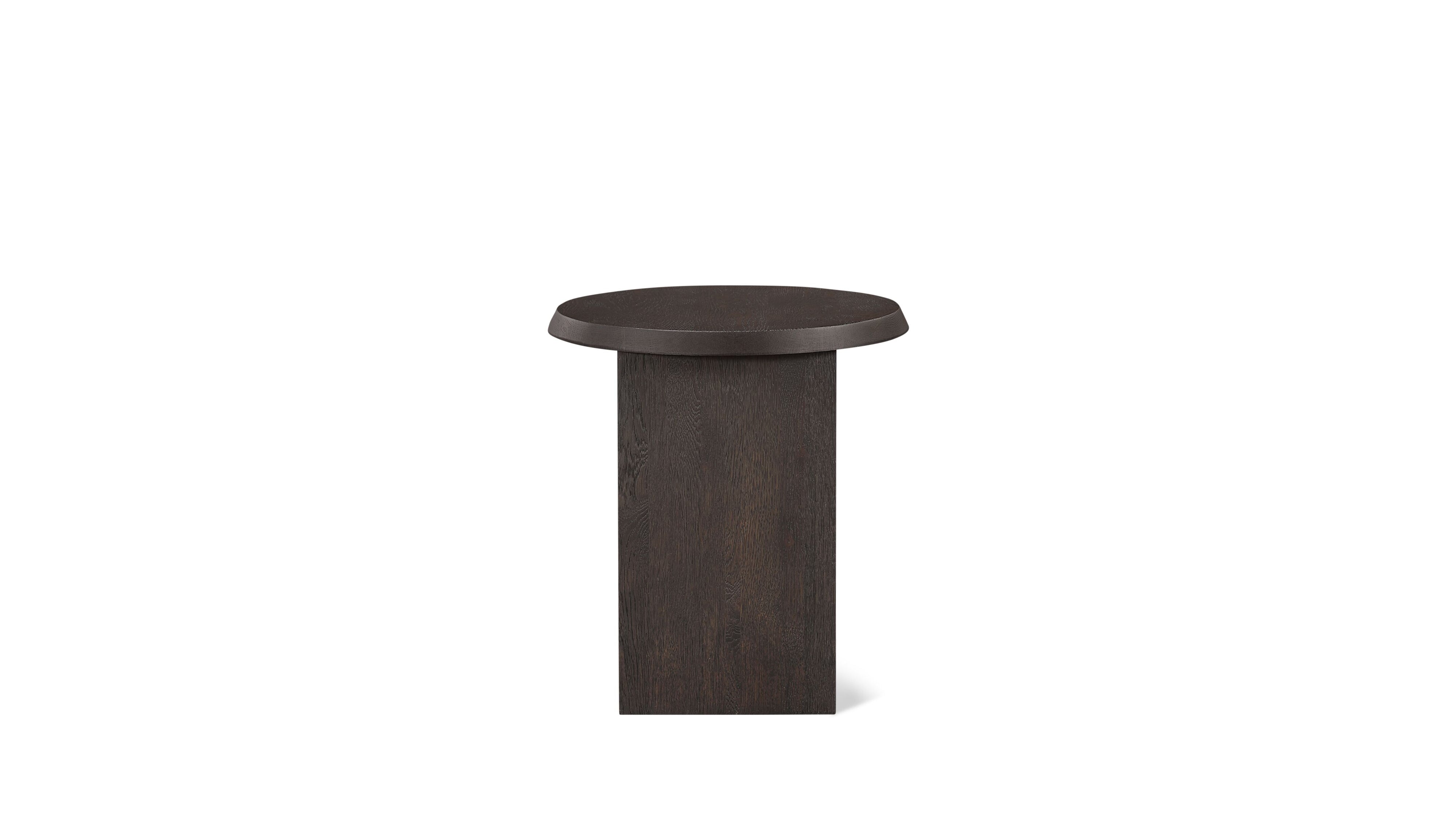 Hetta Side Table, Dark Brown Oak