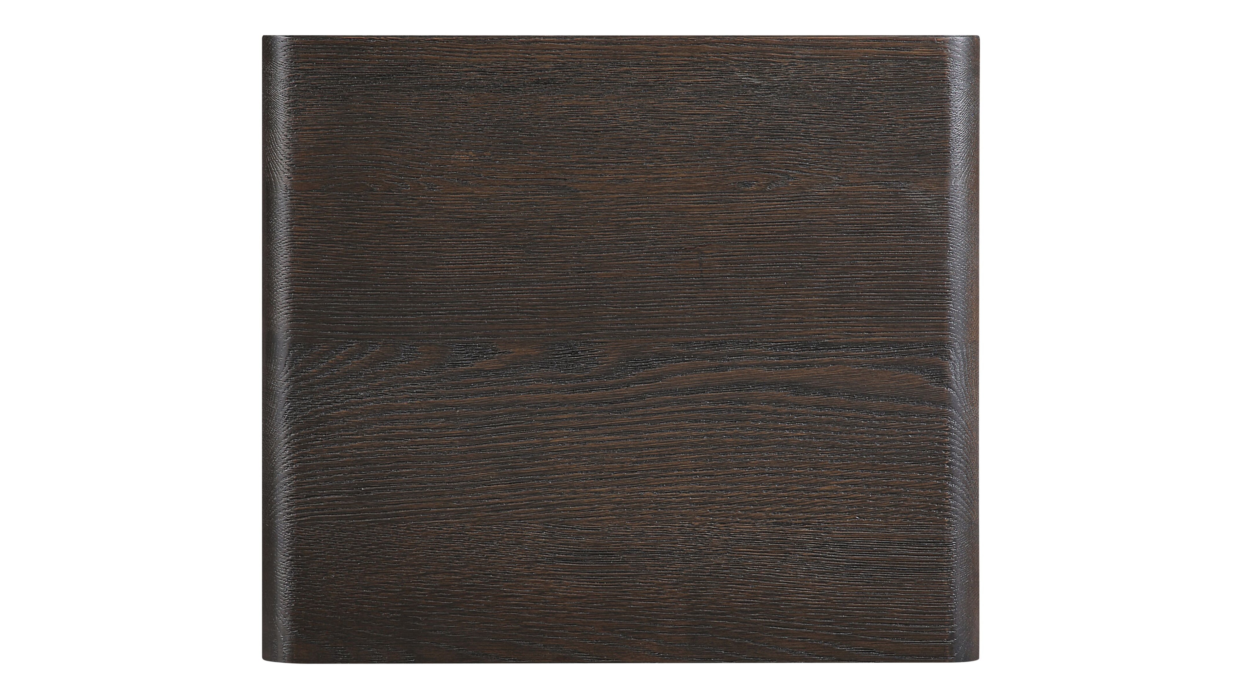 Bowtie Side Table, Dark Brown Oak