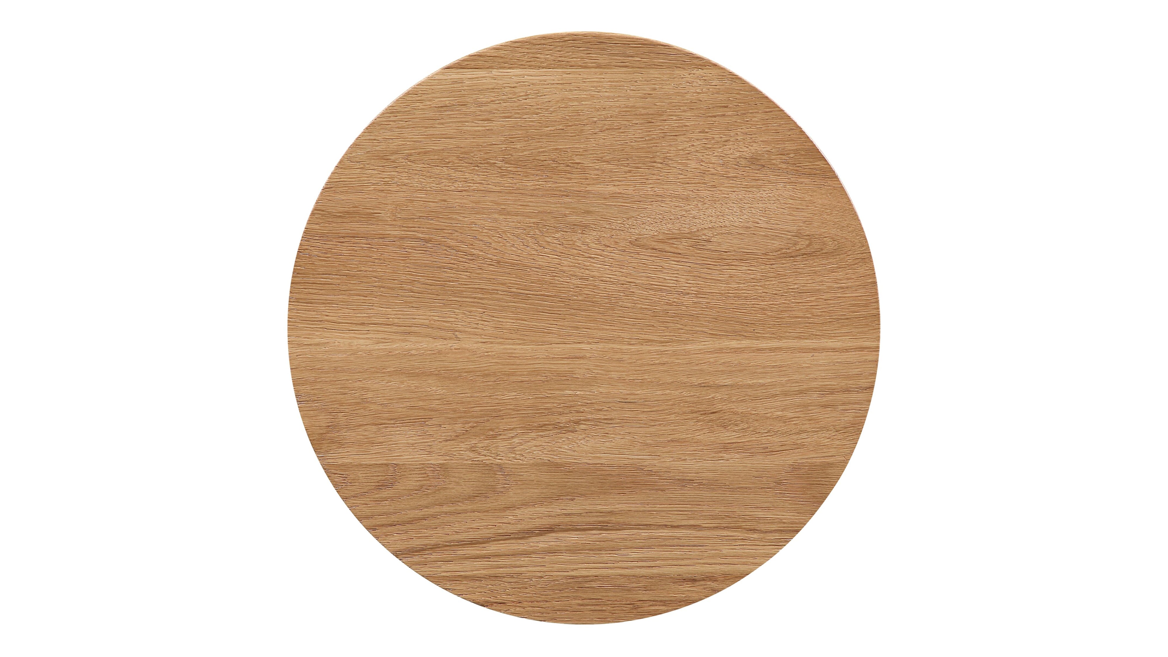 Clover Side Table, Natural Oak