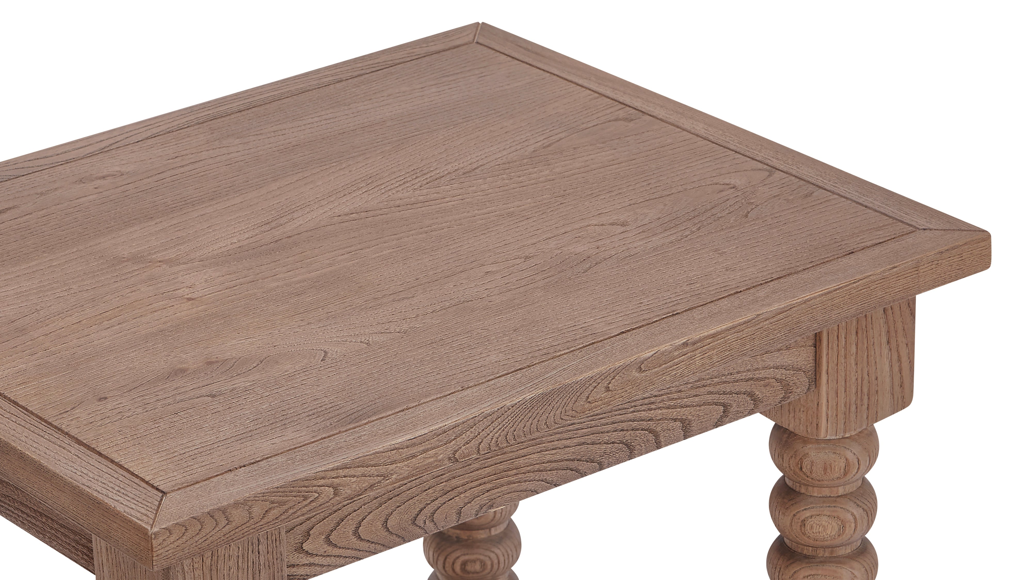 Turner Side Table, Country Elm