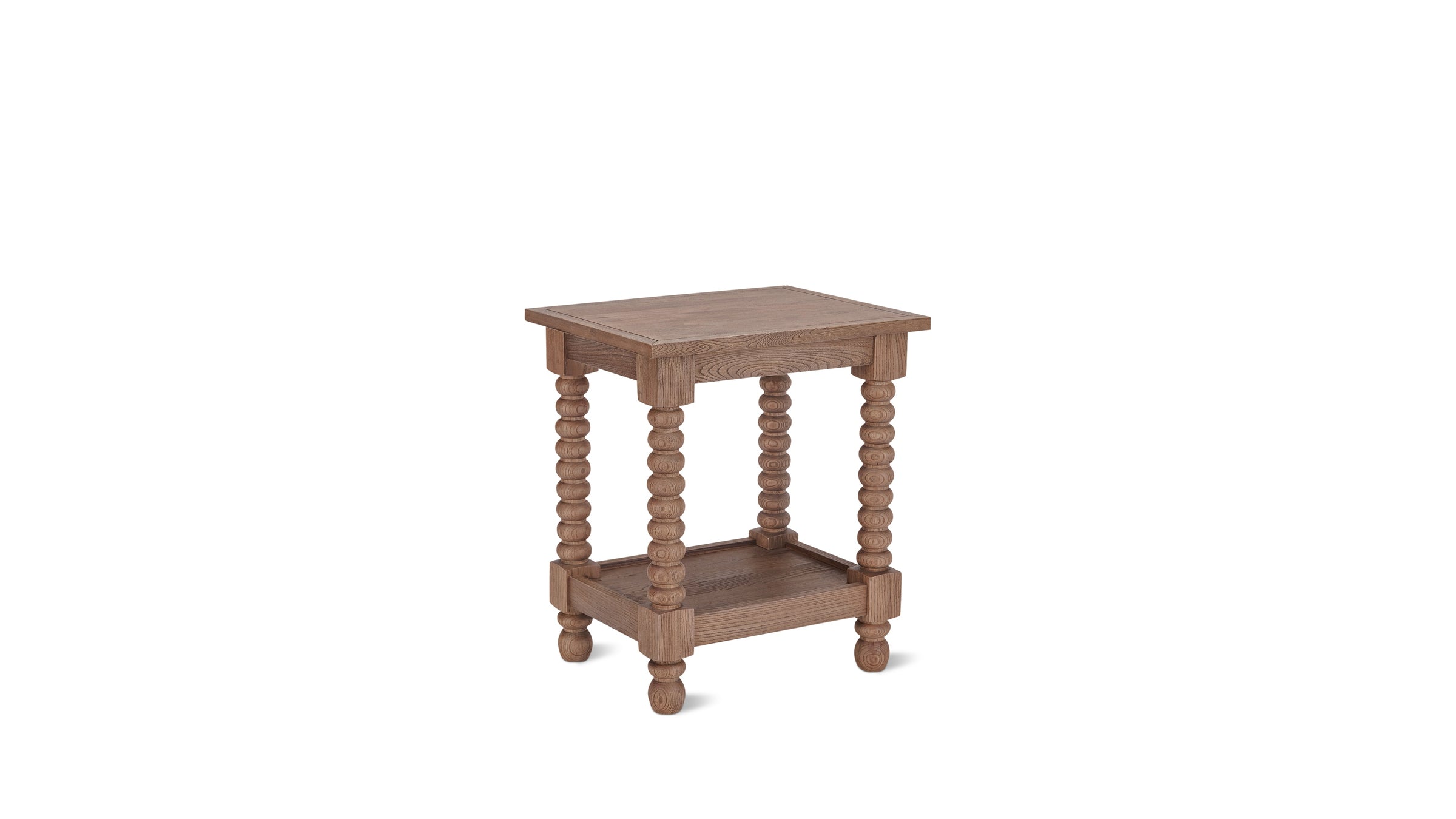 Turner Side Table, Country Elm