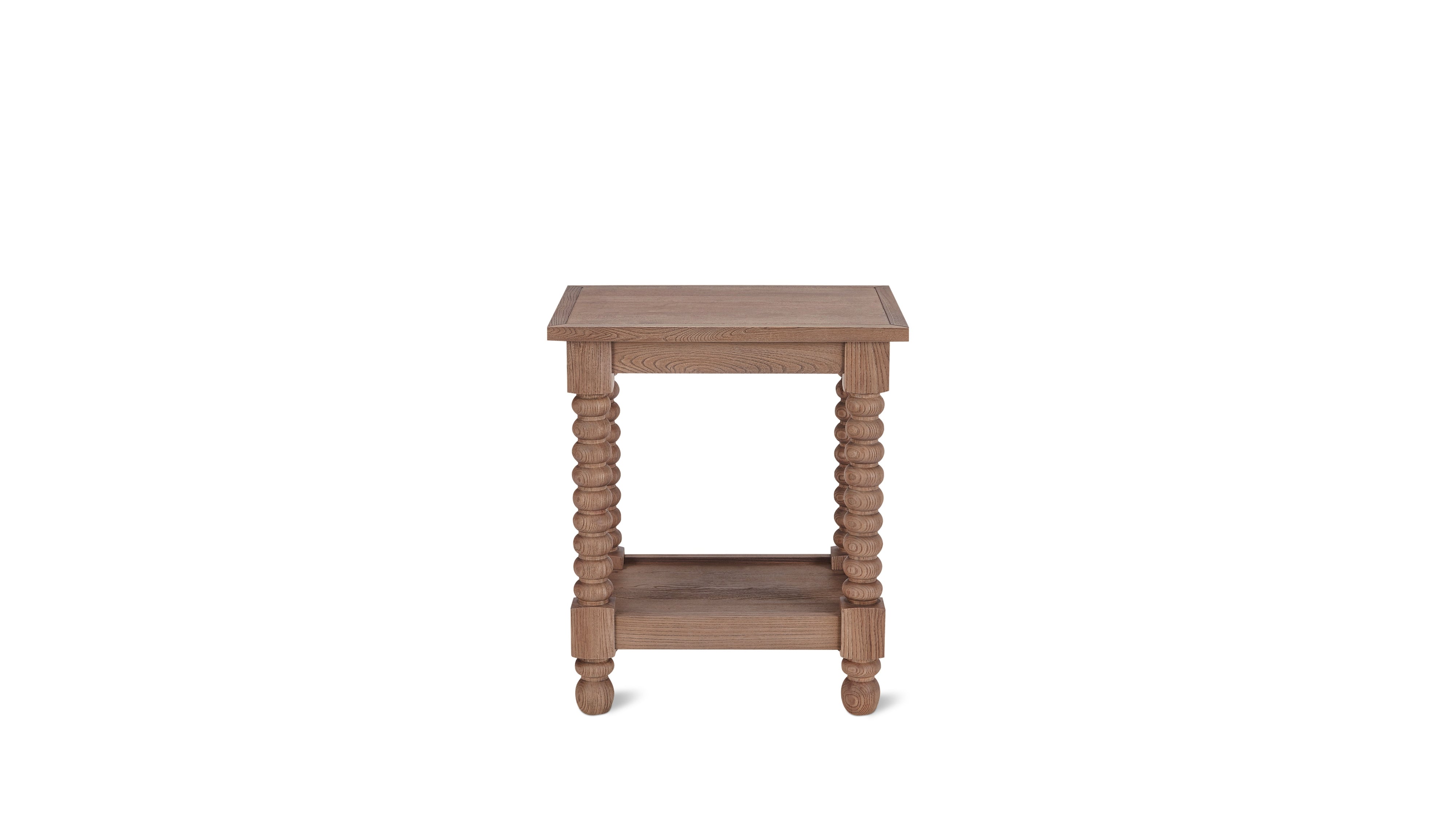 Turner Side Table, Country Elm