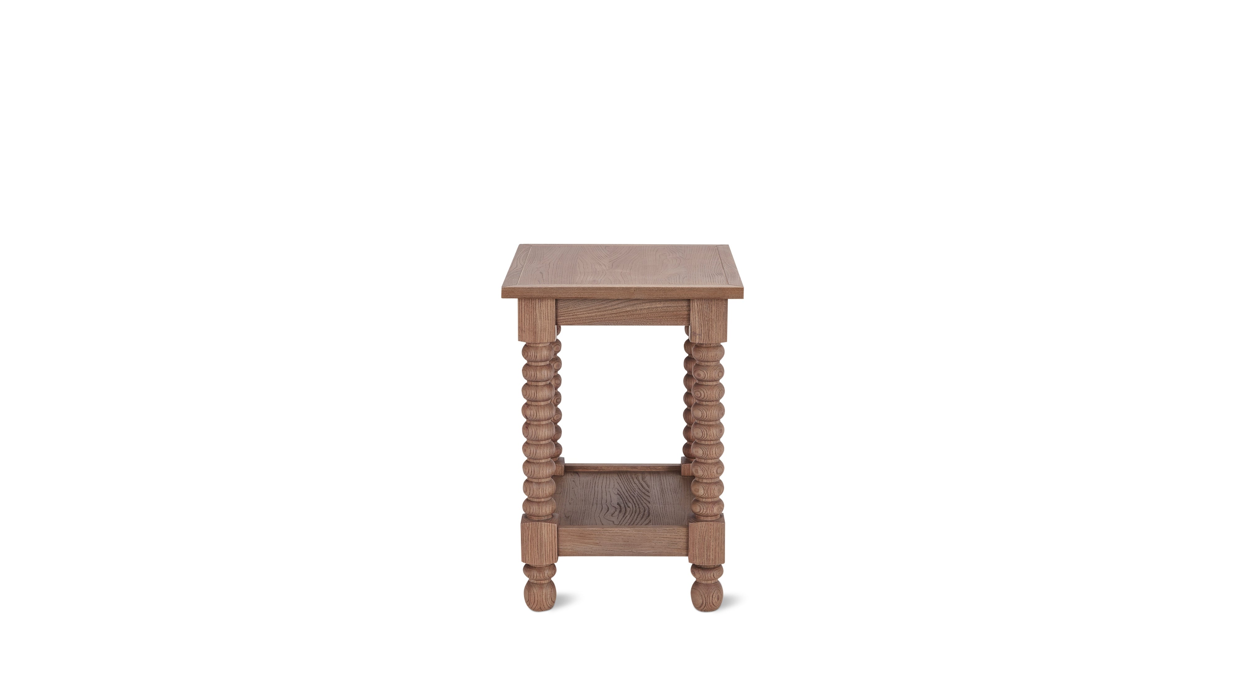 Turner Side Table, Country Elm