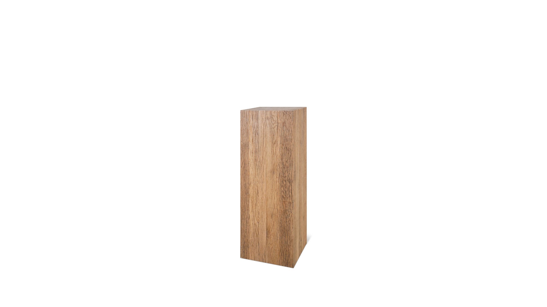 Arcade Pedestal, Rustic Oak_image