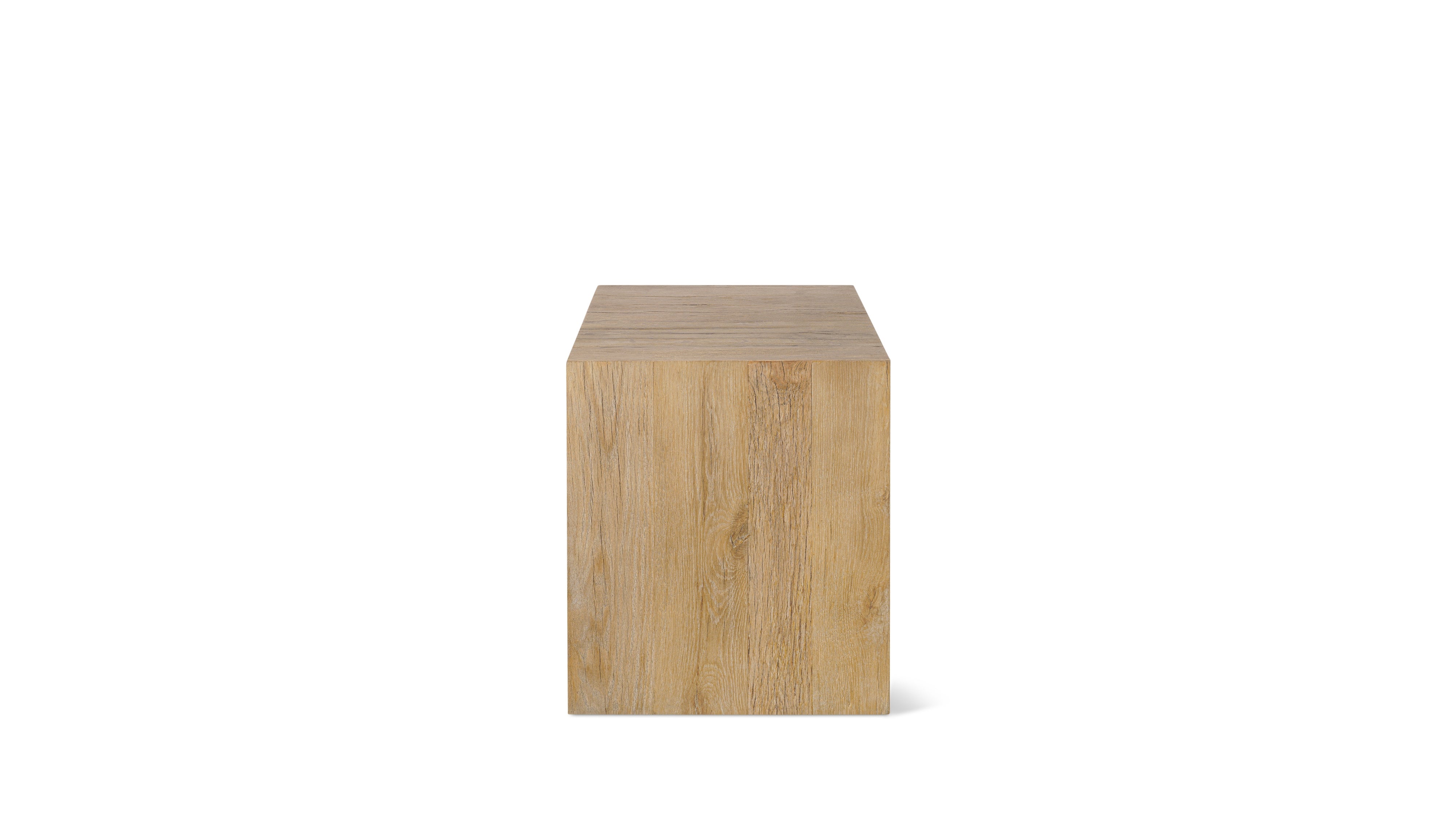 Arcade Side Table, Rustic Oak