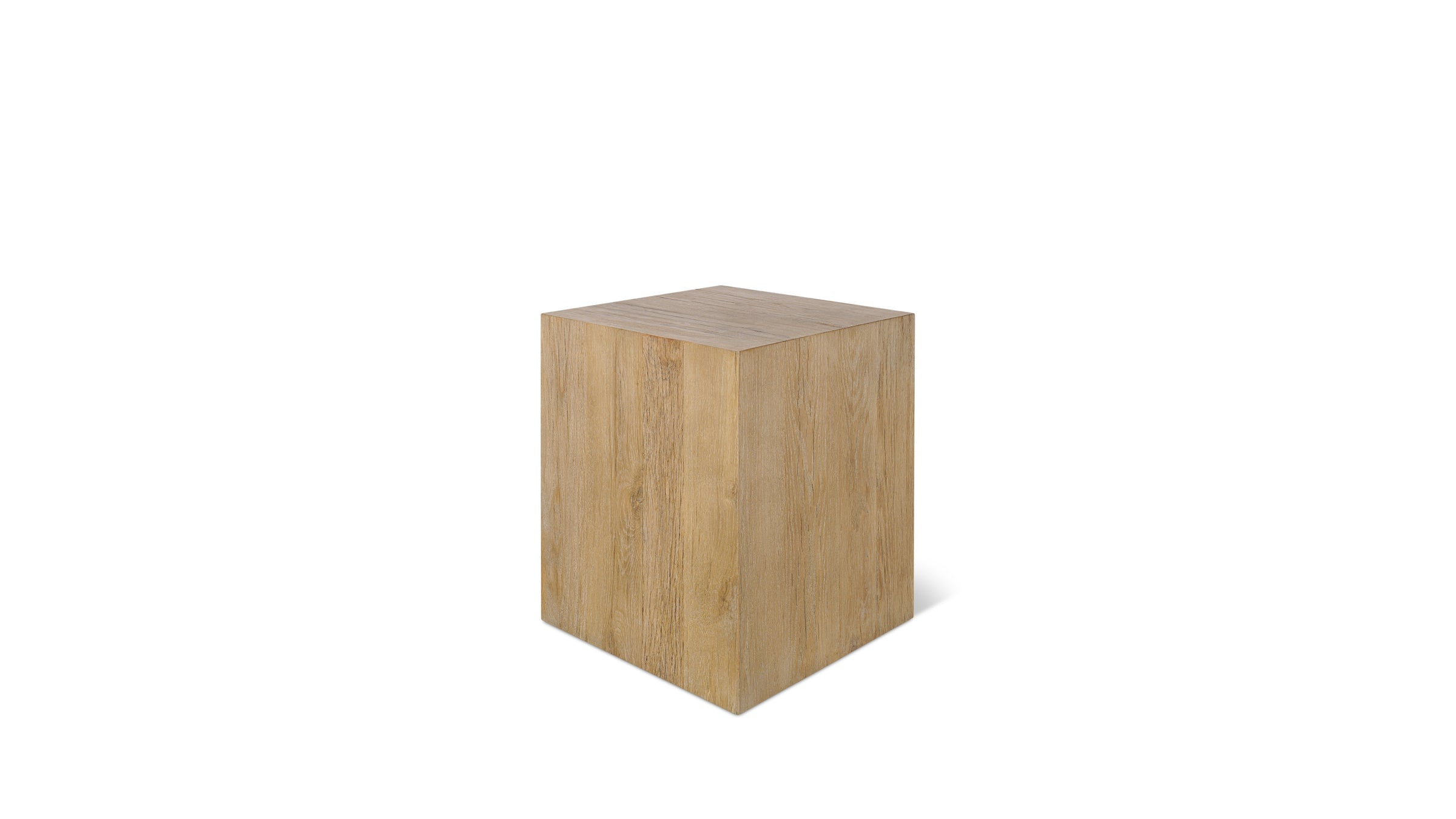 Arcade Side Table, Rustic Oak