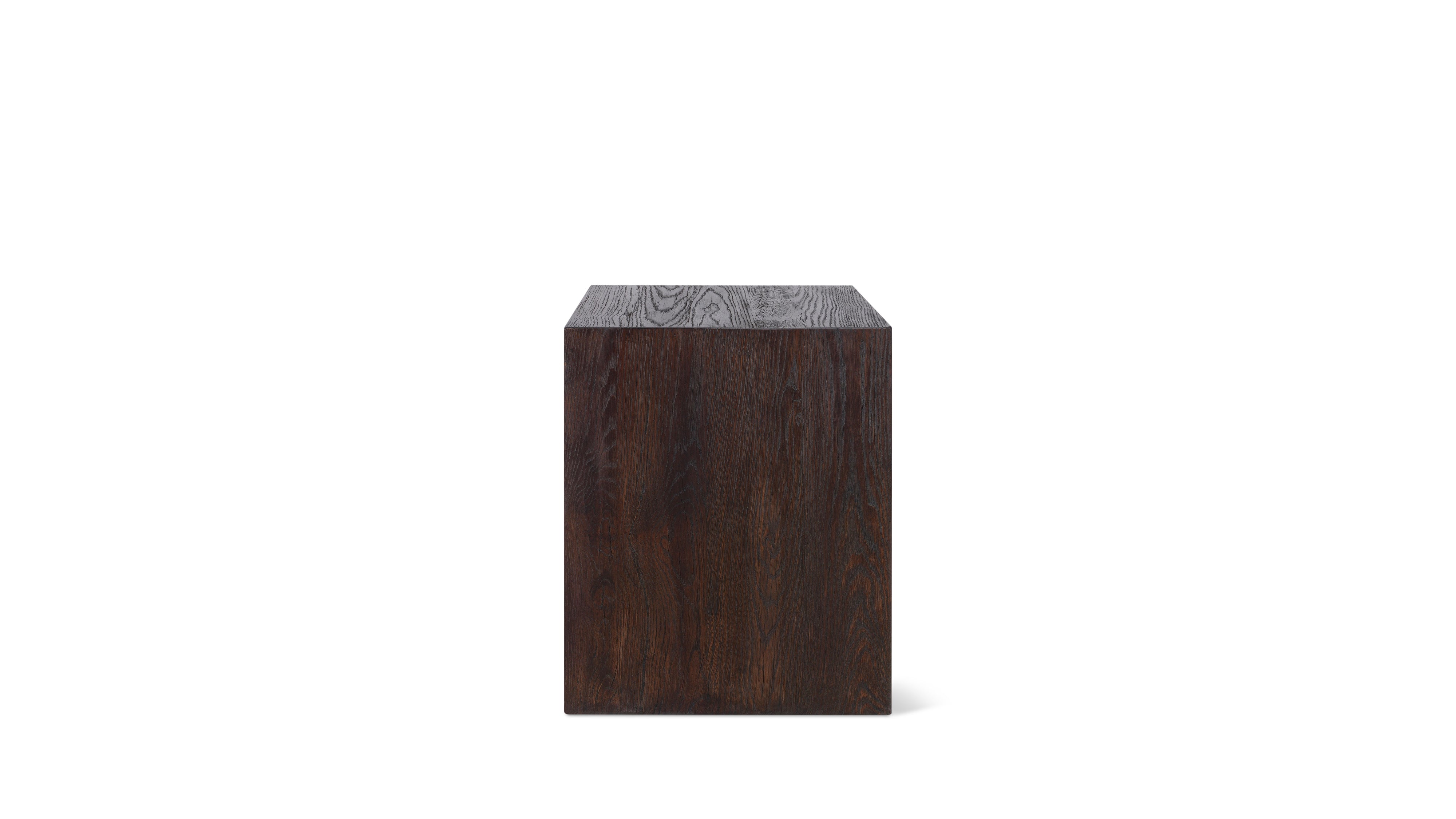 Arcade Side Table, Brown Oak