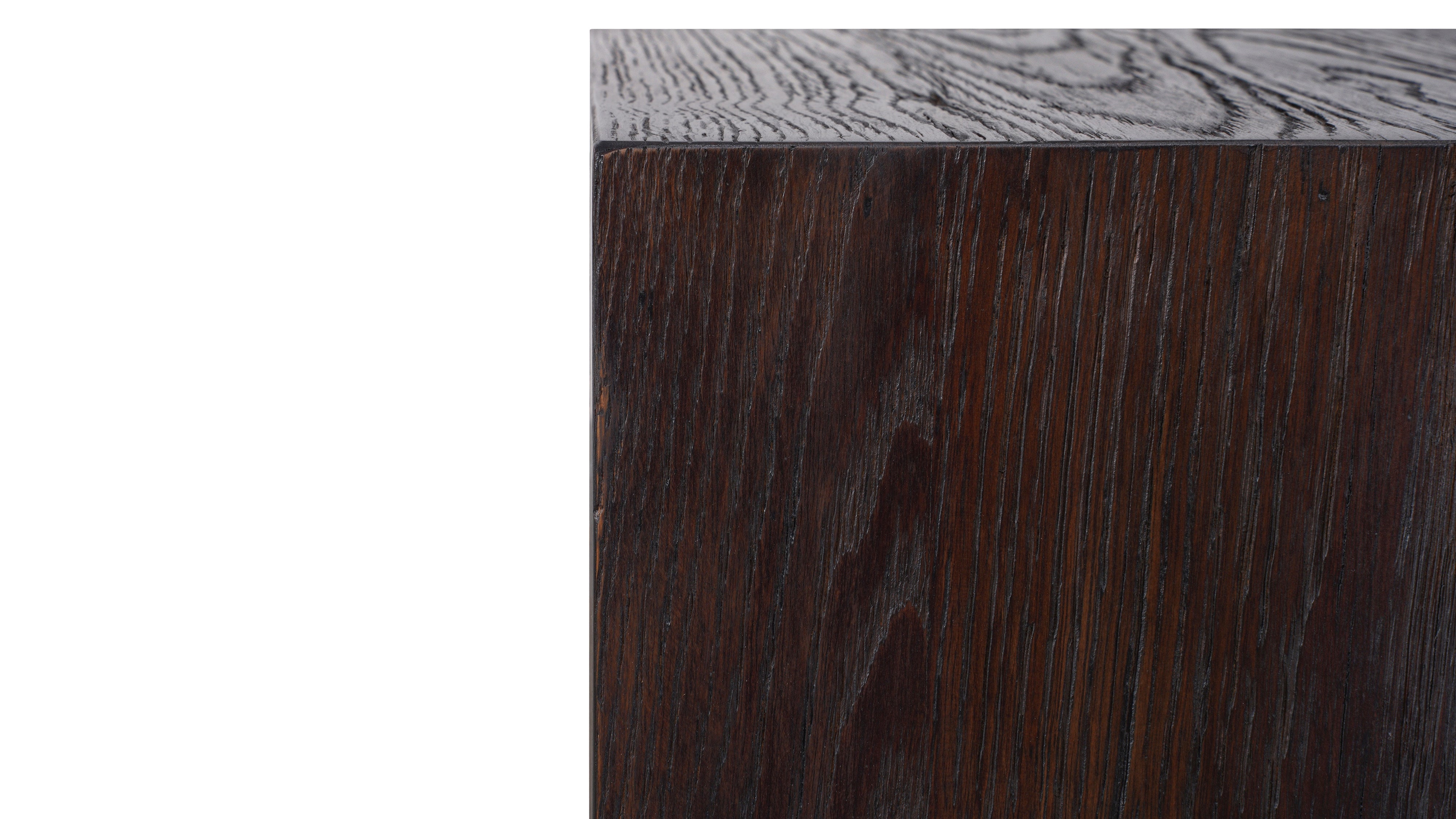 Arcade Side Table, Brown Oak
