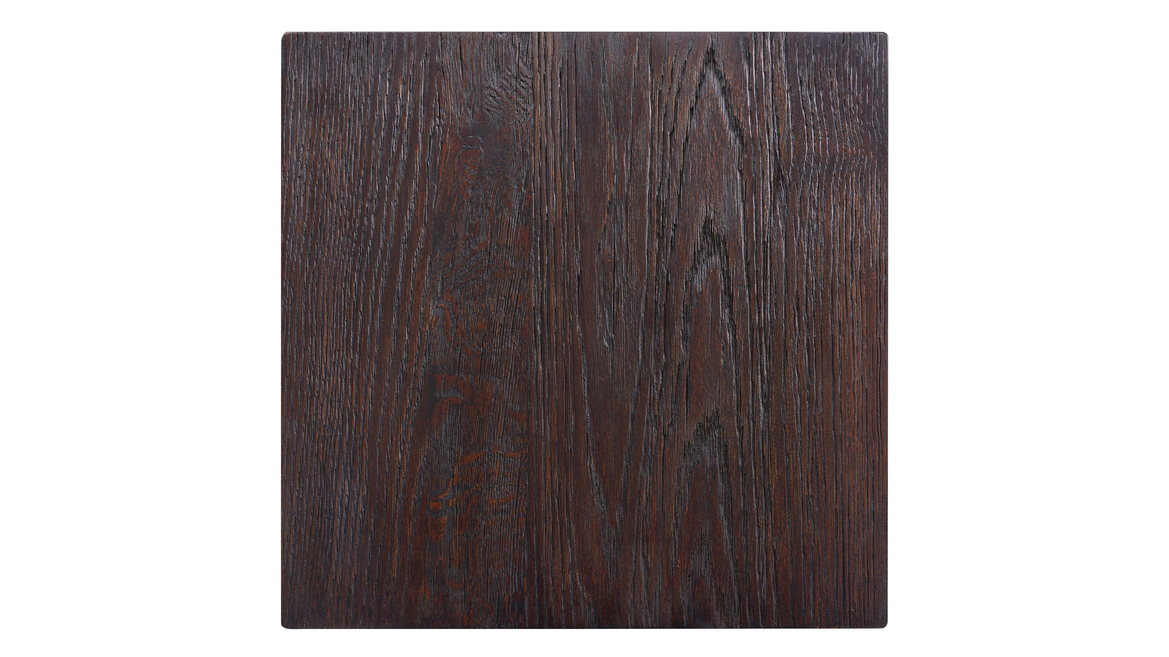 Arcade Side Table, Brown Oak