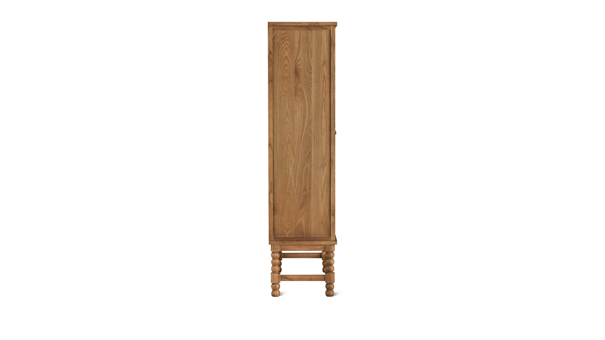 Turner Tall Cabinet, Country Elm