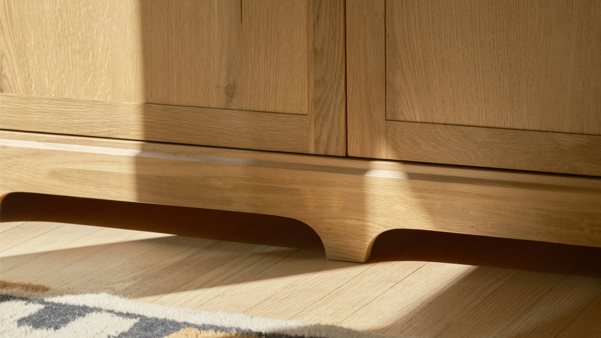 Archer Cabinet, Wide, Rustic Oak