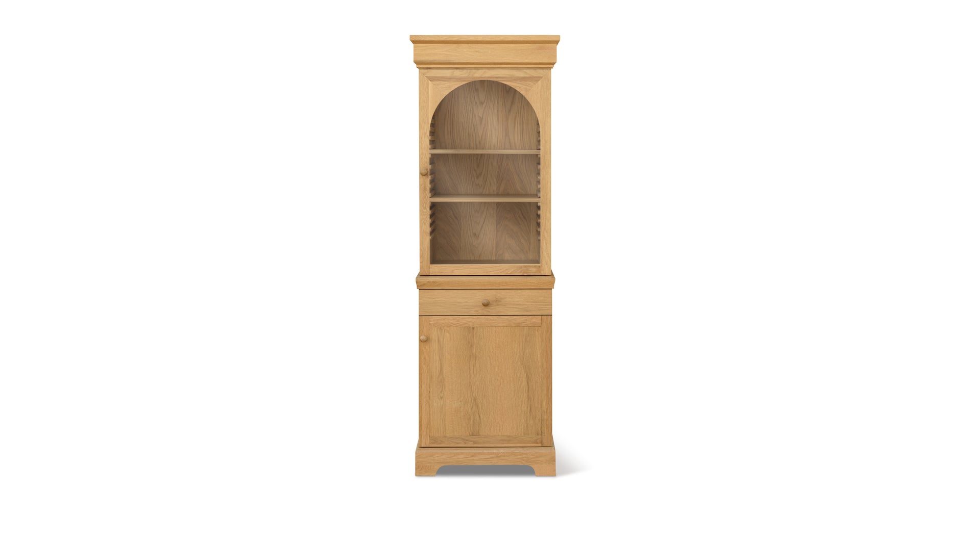 Archer Cabinet, Narrow, Rustic Oak_image