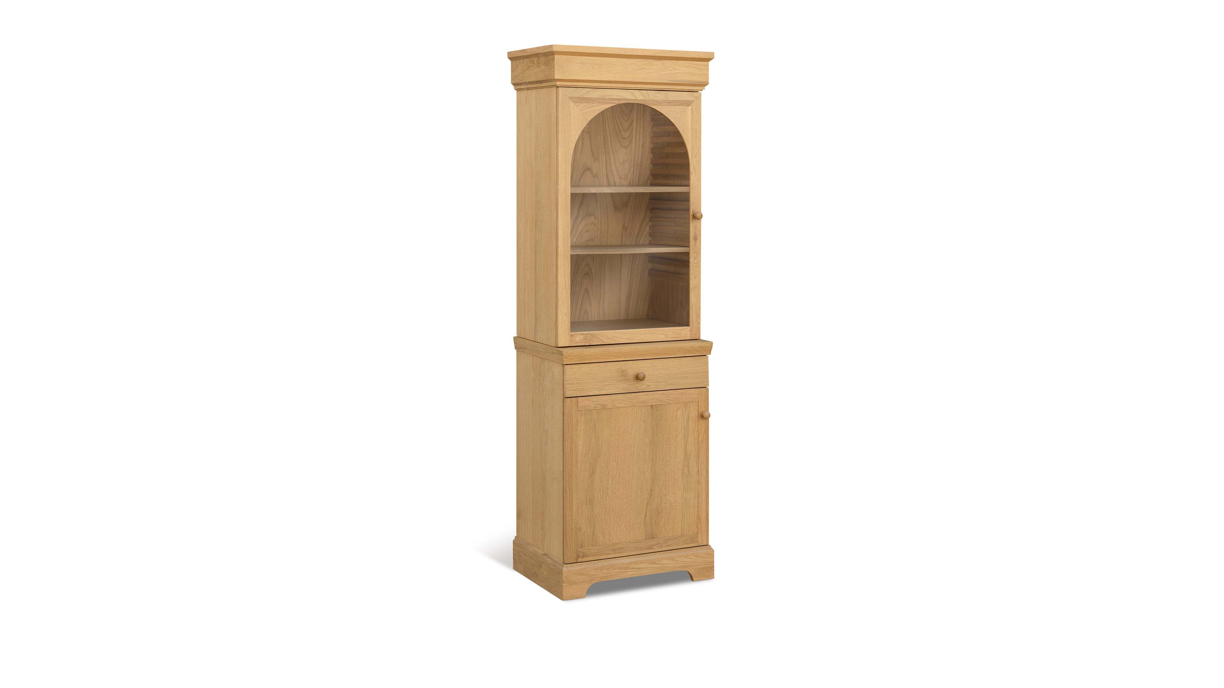 Archer Cabinet, Narrow, Rustic Oak